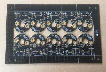 4 layer black solder custom printed circuit boards