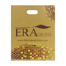 Die Cut Handle Patch Printed Plastic Bag