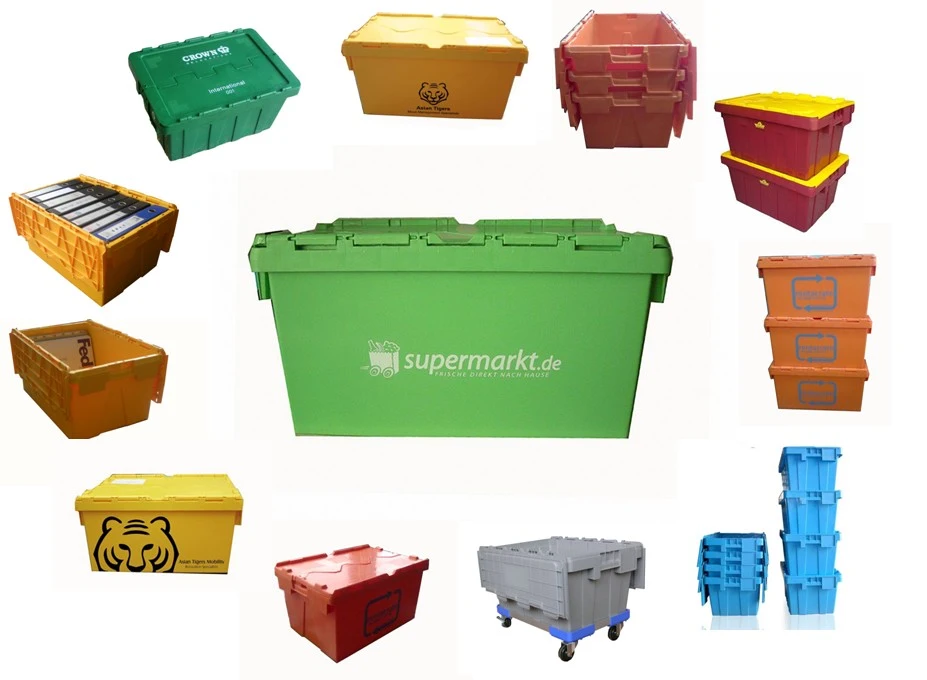 Warehouse Heavy Duty Storage Plastic Container