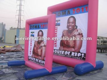 Big Inflatable Billboard / Inflatable Advertising Banner