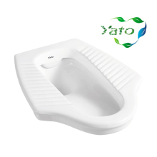 Bathroom squatting pan squat toilet with flush types of squat toilets YD-003 YATO