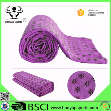 Wholesale Hot Microfiber Non Slip Mat Fancy Yarn Yoga Towel