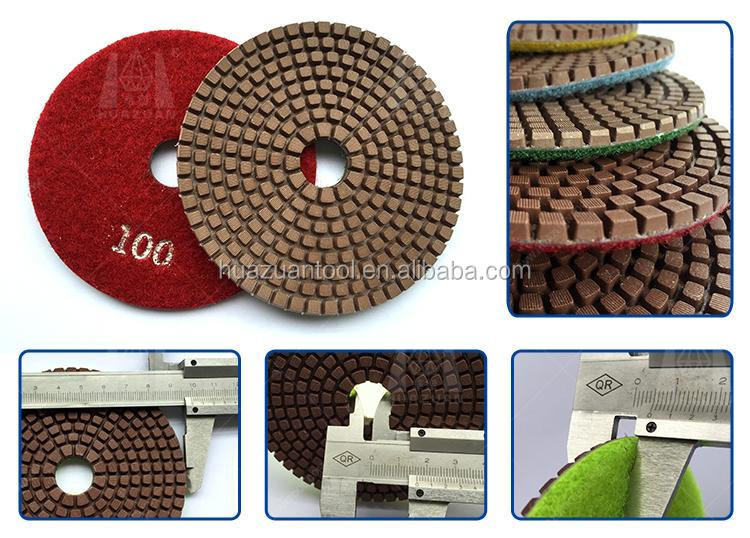 Marble and Granite Diamond Wet Polishing Pad