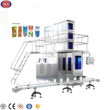 Automatic Aseptic Brick Carton Filling Machine for UHT Milk