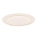 Biodegradable degradable restaurant dinner disposable round 9'' sugarcane bagasse round plate