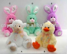XCY1962 Plush Rabbit Toys , Plush Lamb Toys , Plush Duck Toys