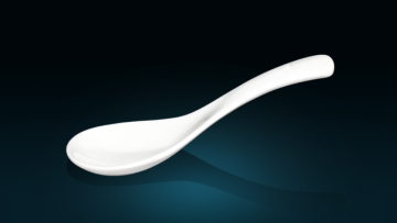 Home Using Melamine Dessert Spoon