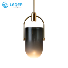 LEDER Industrial Drop Glass Pendent Lights