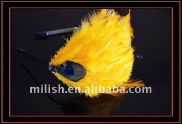 Natural Feather hair band/feather head band FHE-0347