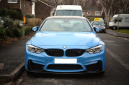 A Style Carbon Fiber Front Lip Spoiler for BMW E90 E92 E93 M3 05-11