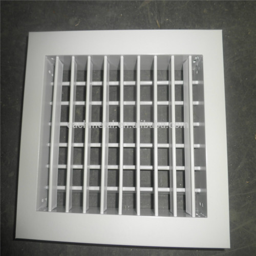 Customized power coated aluminum eggcrate return air grille