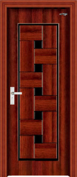 Steel Wooden Panel Door