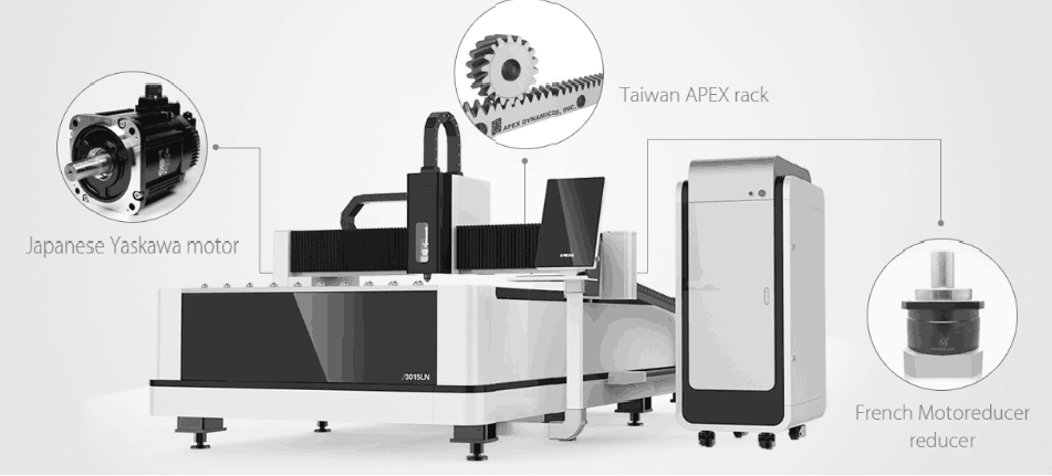 Máquina de corte a laser de fibra óptica para prata