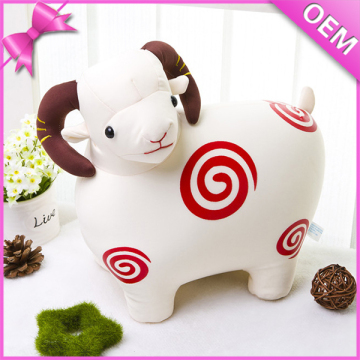 12" Standing White Fat Plush Sheep Toy, Cute Sheep Plush Toy, Stuffed Sheep Toy