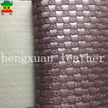 Synthetic leather , cosmetic bag leather