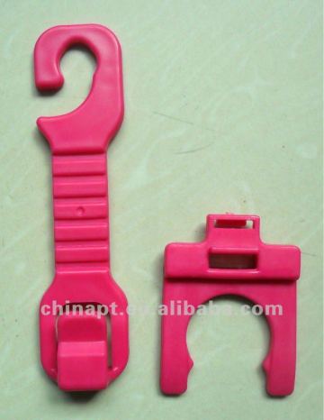 Plastic car seat hook