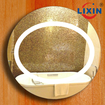 Anti- fog, blast-proof and energy saving power heat mirror hotel bath mirror anti-corrosion mirror with heat pad