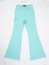 Fashion Ladies Jeans Wholesale Flared Jeans