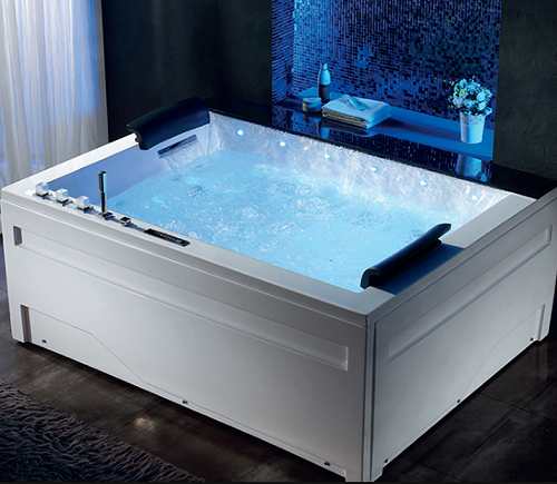 Diabetes And Massage Acrylic Bathtub Whirlpool Massage Portable Bathtub