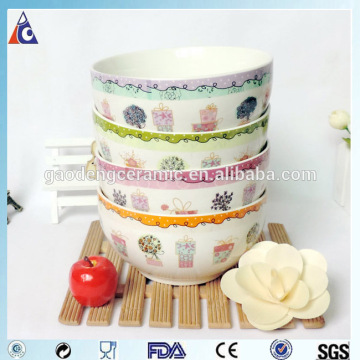 Daily used tableware ceramic mixing bowl