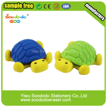 Small Blue Tortoise Shaped Eraser ,puzzle school stationery