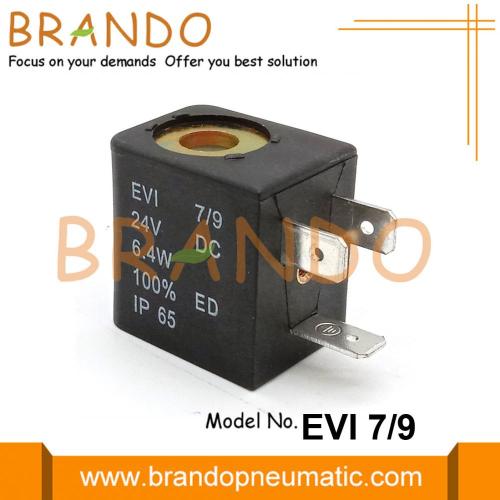 Solenoidspole EVI 7/9 24VDC 6.4W 100% ED IP65