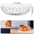 Stainless Steel Wire Fruit Basket for Bread Vegetable
