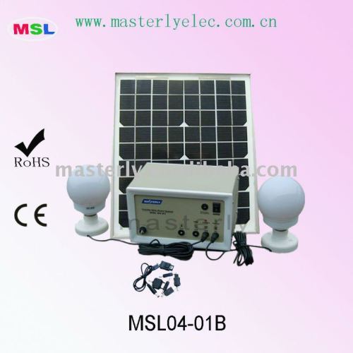 Hot-selling Solar Indoor Lighting System &Phone Charges