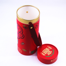 Paper tube custom paper tube with rope packaging