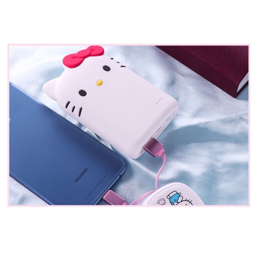 Custodia Powerbank portatile Hello-kitty carina per smart phone