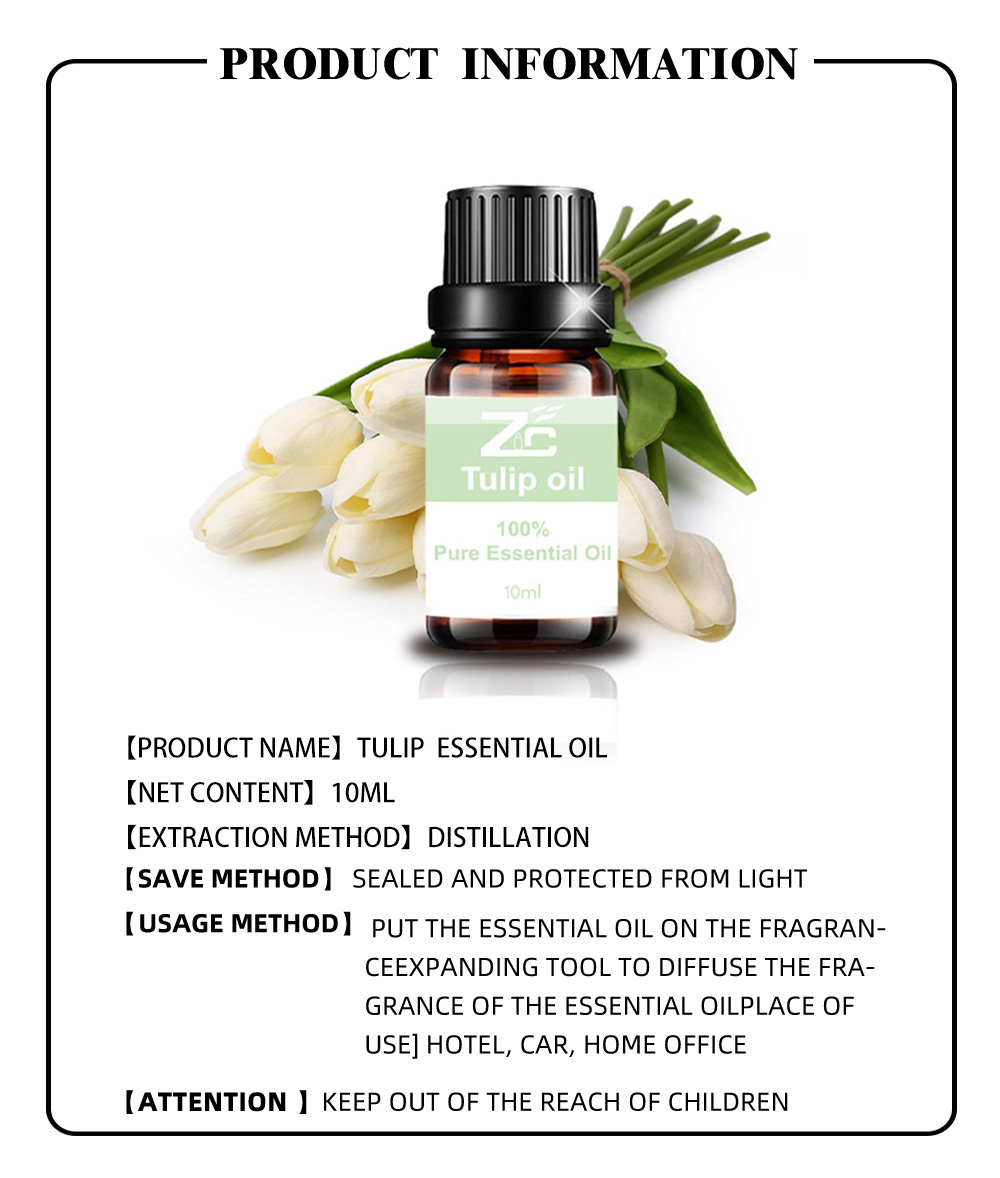 Pure Therapeutic Grade Tulip Essential Oil For Aroma