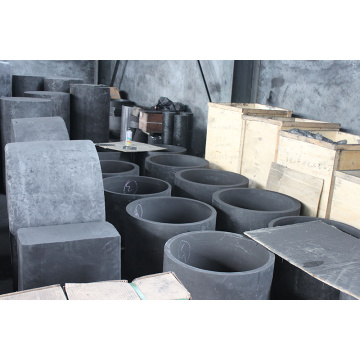 Isostatic graphite crucible processing