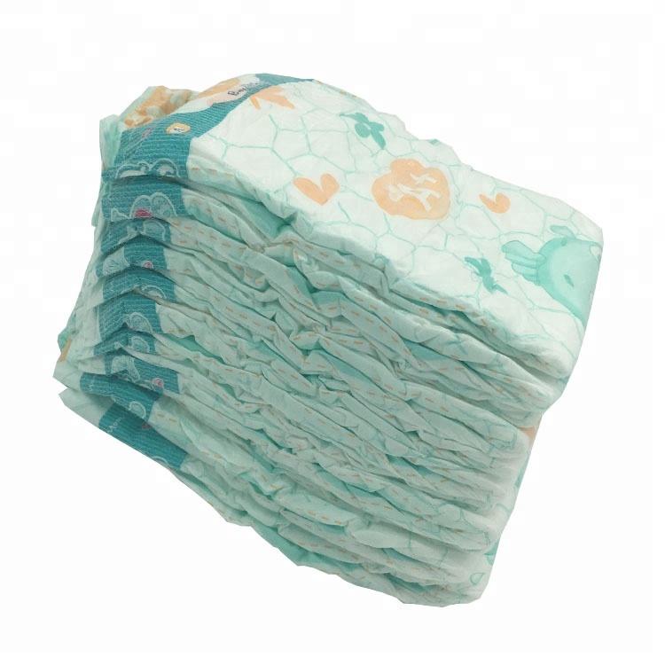 high quality cloth like cotton film magic disposable sleepy baby diaper