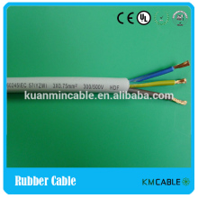 3 core rubber sheath electrical cables