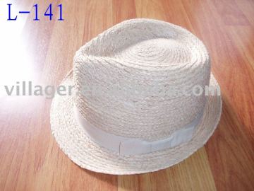 raffia hat,fashion hat, fedore hat