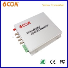 Fiber Optic Video Signal Converters CCTV Video Converter