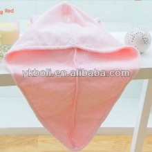 Custom made microfiber hair towel,cheap turban