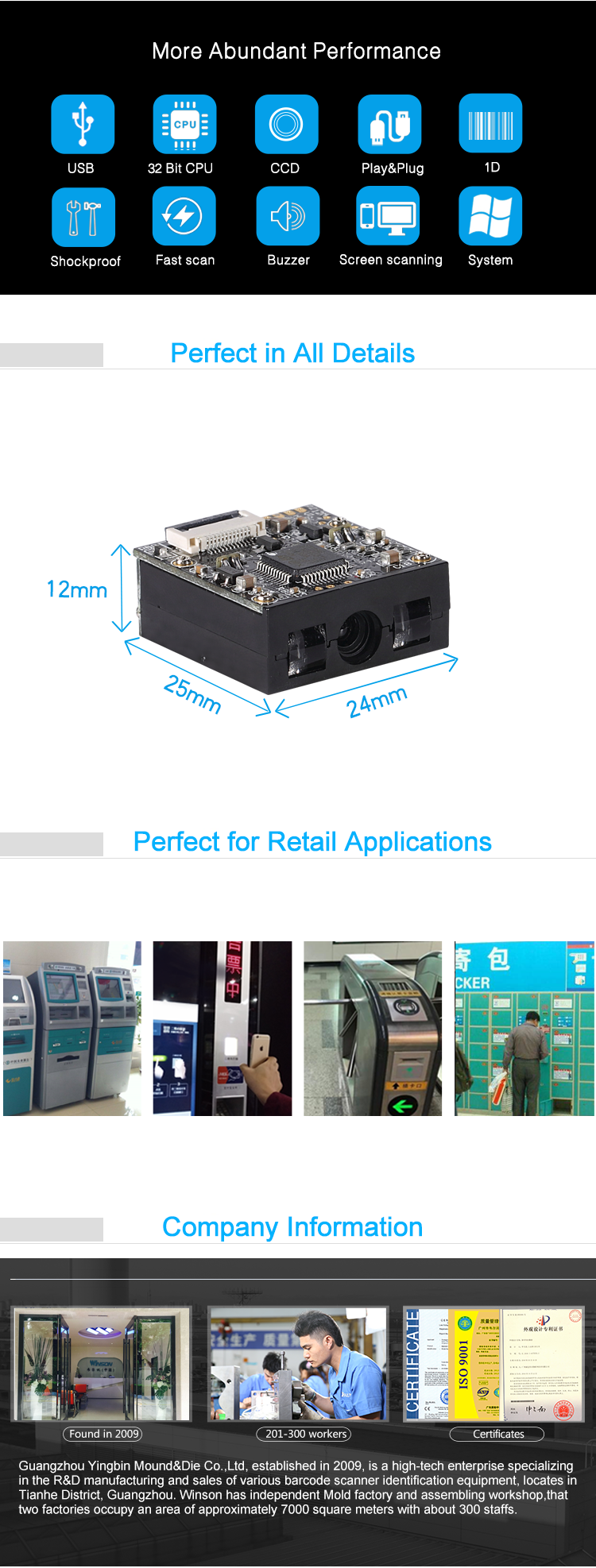 Barcode Scanner Module Barcode Scanner Module