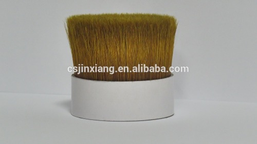 Dyed bristles pig hair