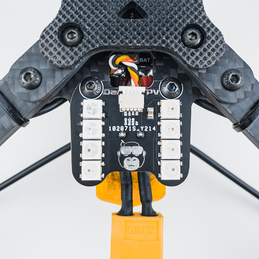 Darwin 129 Kit 7 inch FPV Traveller Darwin 129 Aero Drone Flying Machine F4 AIO Flight Control 15A Quadcopter
