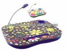48*38cm Lap Tray for laptop, laptop tray with LED light,