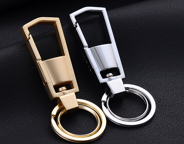 Wholesale Creative Gift Good Quality Business Waist Hanging Metal Keychain