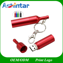 Waterproof USB Metal Memory Stick Bottle Shape USB Flash Drive