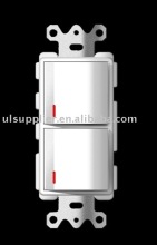 UL hand operated Starter switch/Decorative switch