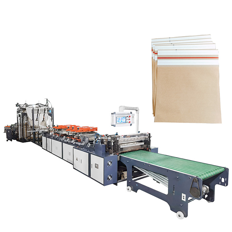 Machine de sac de diffusion enveloppe de papier kraft personnalisée