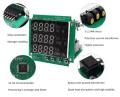 Voltmeter dengan tampilan kristal cair