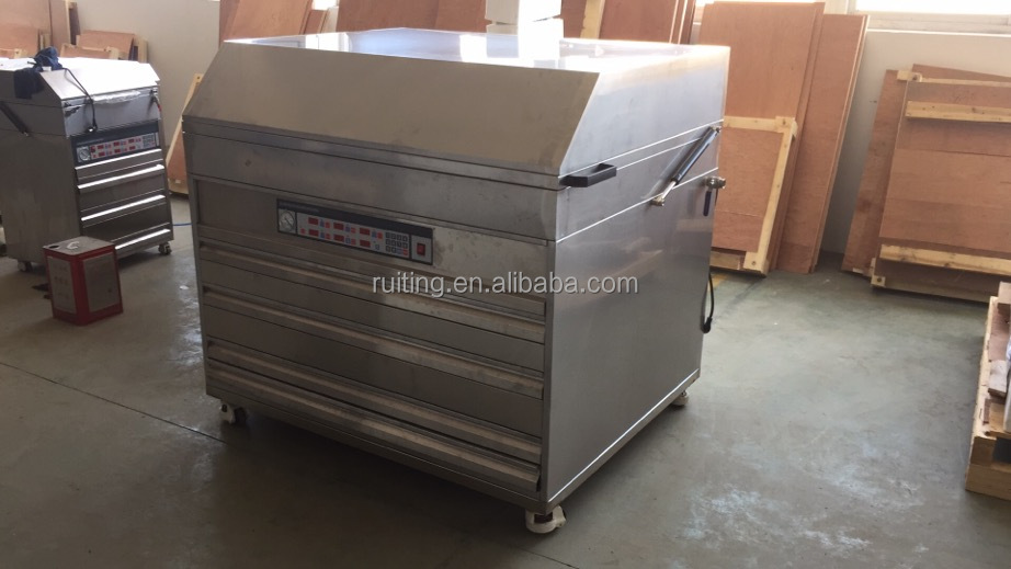 Printing plate photopolymer flexographic plate water clean making machine