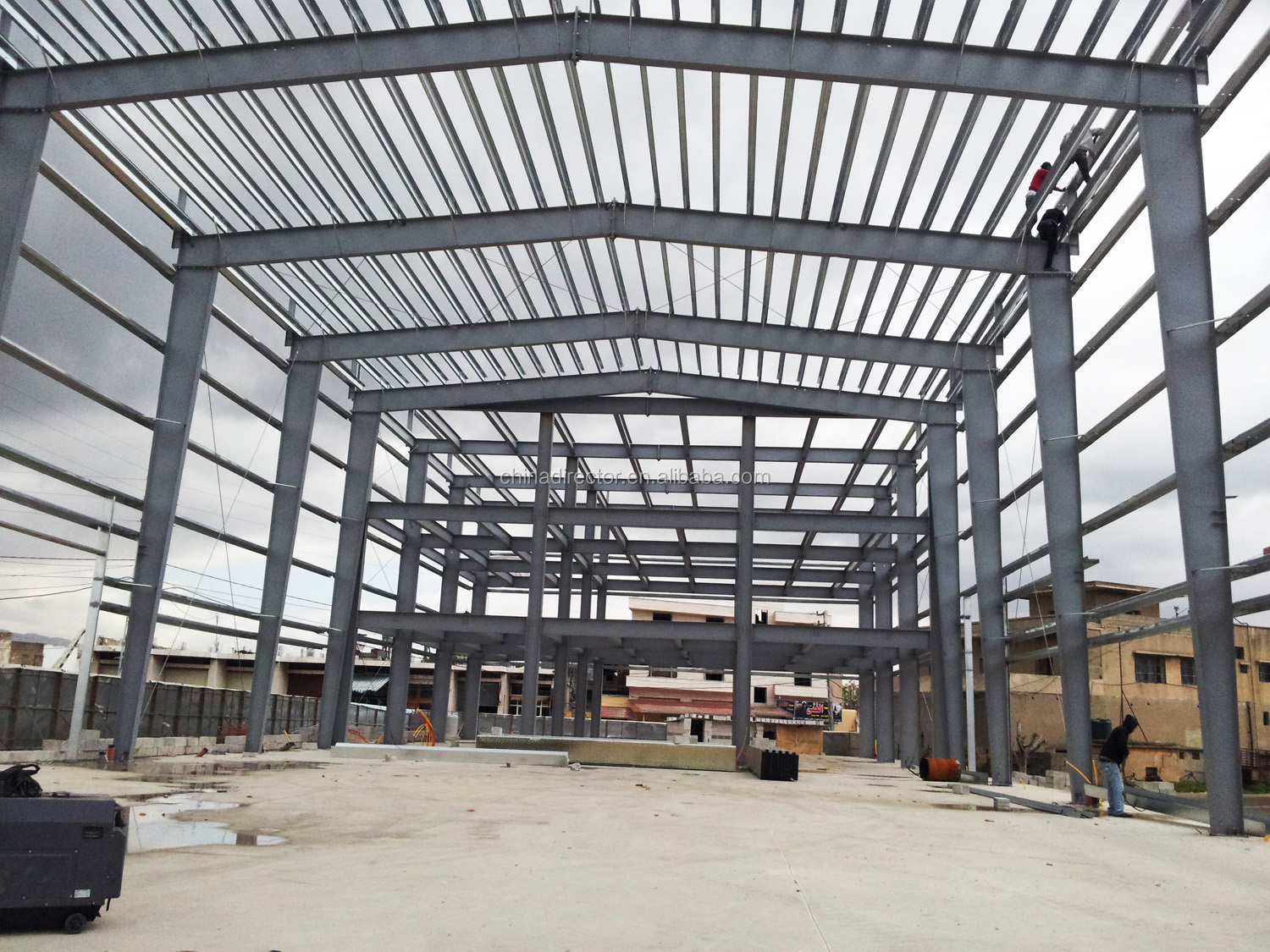 Beautiful Industry Durable Light Gauge Steel Structure Framing Prefabricated Bulk Warehouse Hangar/Structure