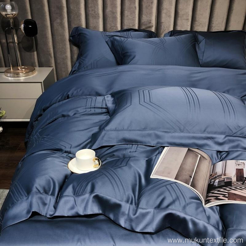 Pure color bedding with bedsheet for home textiles