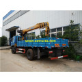 XCMG 4X2 10ton lori lililowekwa kwenye cranes